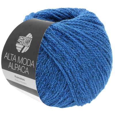 Lana Grossa Am alpaca 76 blauw