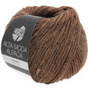 Lana Grossa Am alpaca 78 noten bruin (op=op uit collectie)