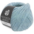 Lana Grossa Am alpaca 81 licht jeans blauw (opruiming)