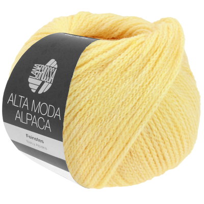 Lana Grossa Am alpaca 83 oud geel op=op uit collectie 