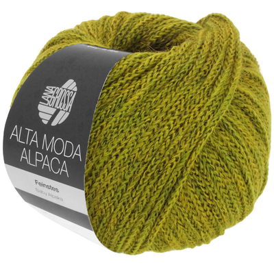 Lana Grossa Am alpaca 88 olijfgroen opruiming 