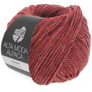 Lana Grossa Alta Moda Alpaca 090 rood bruin (op=op)
