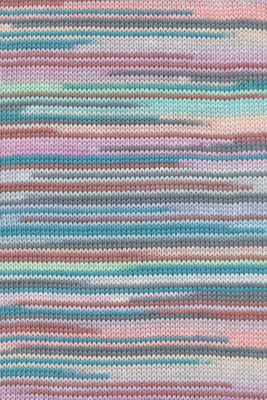 Lang Yarns Merino 200 bebe color 155.0453 Blue/Salmon/Green