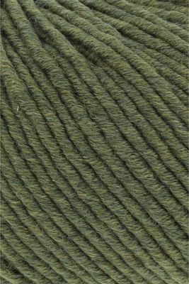 Lang Yarns Merino 50 756.0398 Dark Olive Mélange