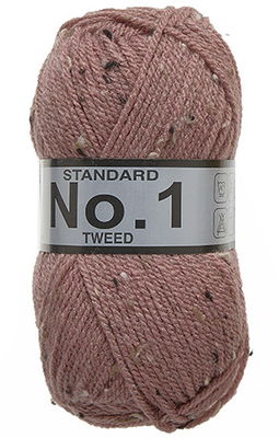 Lammy Yarns No 1 Tweed 685 oud roze
