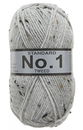 Lammy Yarns No 1 Tweed 620 licht grijs