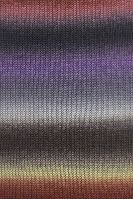 Lang Yarns Mille Colori Baby 845.0205 Multicolour Lilac/Brown/Grey op=op 