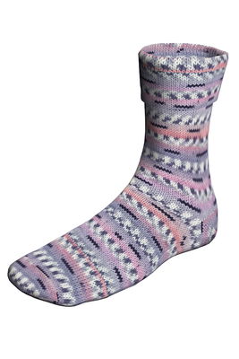 Lang Yarns Super Soxx Color 4-Fach 901.0389 Rose 1124 Rosequartz op=op uit collectie 