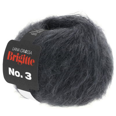 Lana Grossa Brigitte no. 3 11 Antraciet opruiming 