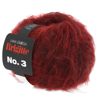 Lana Grossa Brigitte no. 3 24 wijnrood opruiming 