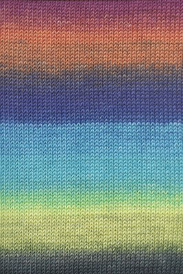 Lang Yarns Merino+ Color 926.0200 Pink/Orange/Turquoise