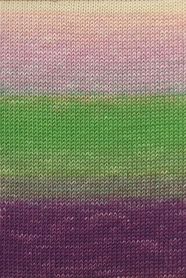 Lang Yarns Merino+ Color 926.0202 Green/Bordeaux/Salmon