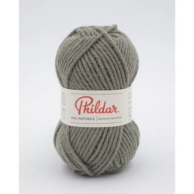 Phildar Phil Partner 6 Kaki Clair op=op uit collectie 