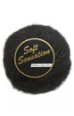 Lammy Yarns - Soft Sensation lurex 606 zwart (op=op uit collectie)