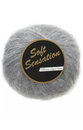 Lammy Yarns - Soft Sensation lurex 605 licht grijs (op=op uit collectie)