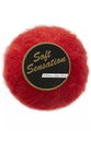 Lammy Yarns - Soft Sensation lurex 604 rood