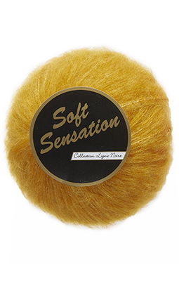 Lammy Yarns - Soft Sensation lurex 603 geel