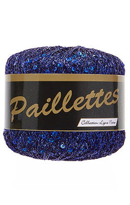 Lammy Yarns Paillettes 420 blauw