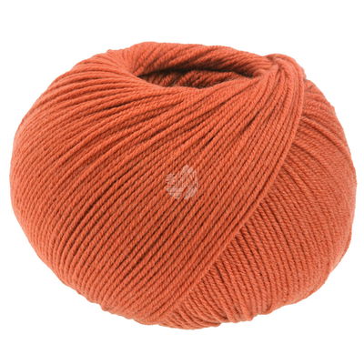Lana Grossa Merino superiore 11 terracotta opruiming 