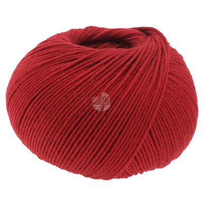 Lana Grossa Merino superiore 29 kersen rood opruiming 