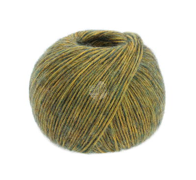 Lana Grossa Puno due 09 petrol grijs opruiming 