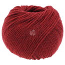 Lana Grossa Cool merino 1 donker rood (opruiming)