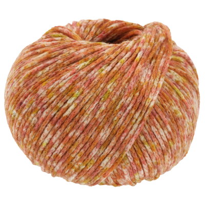Lana Grossa Cool merino print 109 oranje oker