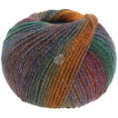 Lana Grossa Pappagallo 9 oranje groen blauw fuchsia (opruiming)
