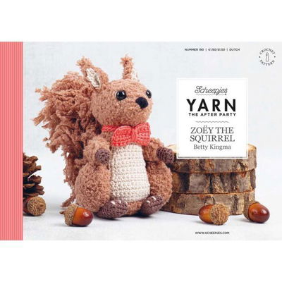 Scheepjes Yarn after party no. 190 Zoey the Squirrel