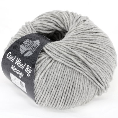 Lana Grossa Cool wool big 0616 grijs melange