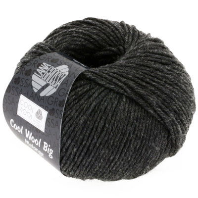 Lana Grossa Cool wool big 0618 Antraciet melage