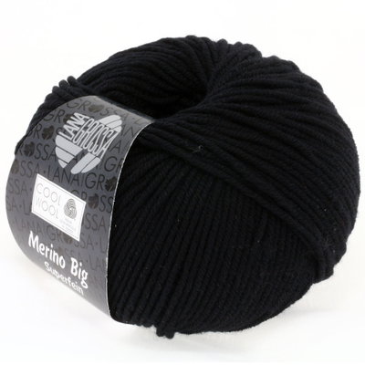 Lana Grossa Cool wool big 0627 zwart