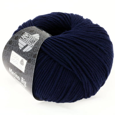 Lana Grossa Cool wool big 0630 nachtblauw