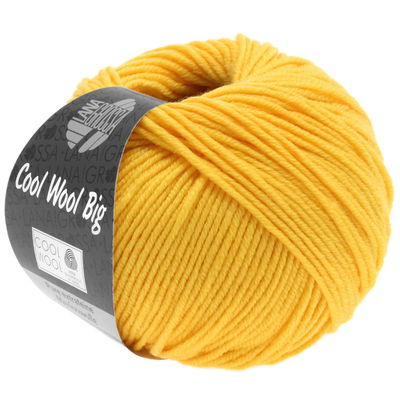 Lana Grossa Cool wool big 0958 geel opruiming 