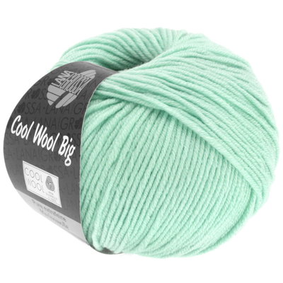 Lana Grossa Cool wool big 0978 pastel mint groen
