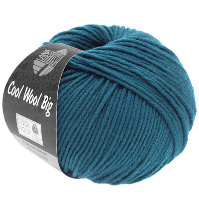 Lana Grossa Cool wool big 0979 donker petrol blauw opruiming 
