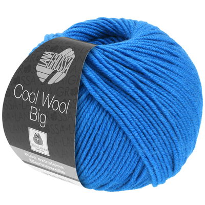 Lana Grossa Cool wool big 0992 fris blauw opruiming 