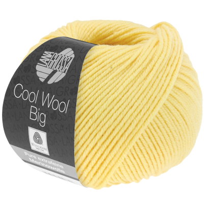 Lana Grossa Cool wool big 1007 licht geel