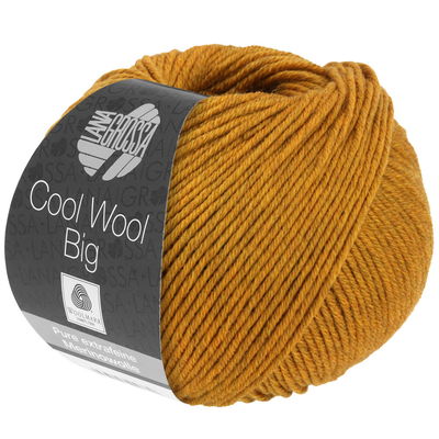 Lana Grossa Cool wool big melange 7343 camel opruiming 