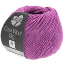 Lana Grossa Cool wool big melange 7351 paars roze (opruiming)