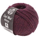 Lana Grossa Cool wool big melange 7352 wijn rood (opruiming)