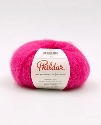 Phildar Phil Mohair Soie Fuchsia