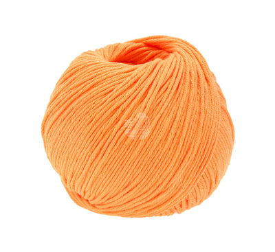 Lana Grossa Pima 8 mandarijn op=op 