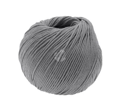 Lana Grossa Pima 24 grijs op=op 