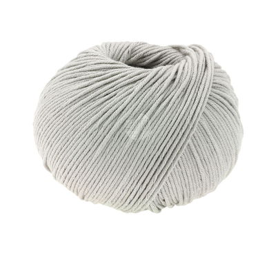 Lana Grossa Pima 46 licht grijs op=op 
