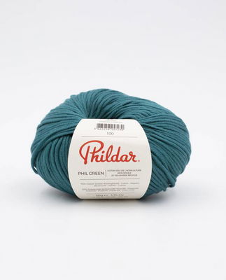 Phildar Phil Green Prusse op=op uit collectie 