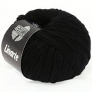 Lana Grossa Linarte 018 zwart (op=op uit collectie)