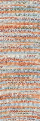 Lang Yarns Footprints 1115.0005 Oranje/blauw/groen