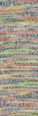 Lang Yarns Footprints 1115.0006 Groen/geel/rose