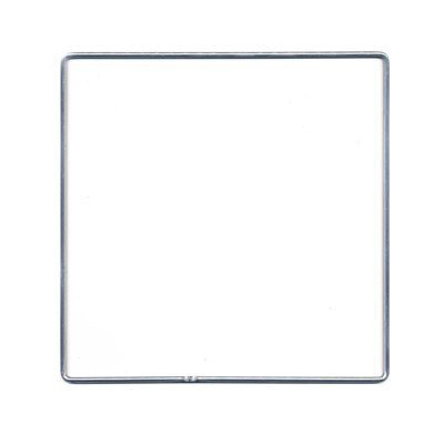 Vierkant metaal 75 cm 3,8 4 stuks 